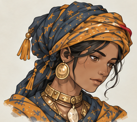 Apothecary, portrait