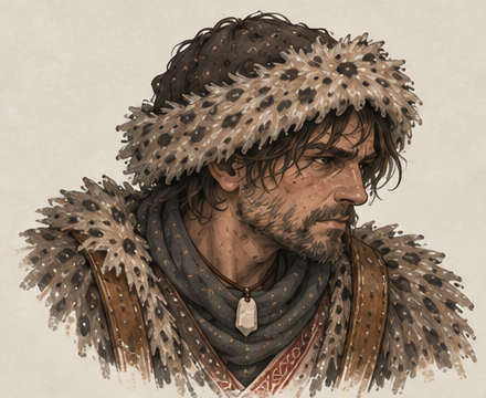 A Porter, portrait
